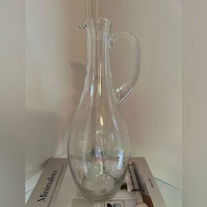 Vintage glass carafe